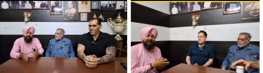 The Great Khali and Global Wrestling League make big announcement in Jalandhar.